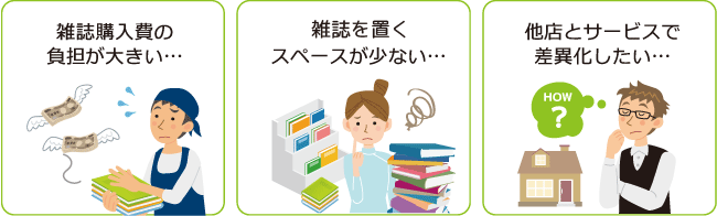 待ち時間対策、差異化…店舗オーナー様の悩みを解決します